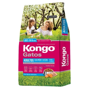 Kongo Gatos Adultos Sabor Salmón Y Atún